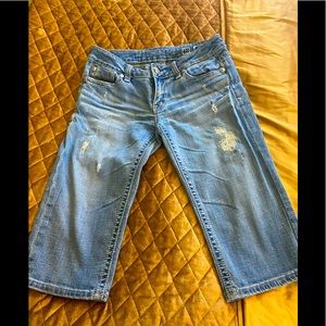 Miss Me Irene Bermuda Jean shorts